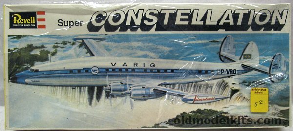 Revell 1/128 Lockheed 1049 Super Constellation - Varig Airlines - Kikoler Issue, H158 plastic model kit